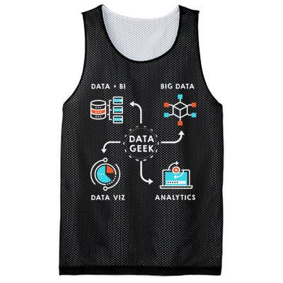  Data Scientists Analysts And Engineers Mesh Reversible Basketball Jersey Tank