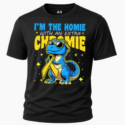 Down Syndrome Awareness Im The Homie With An Extra Chromie Performance Shirt