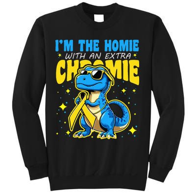 Down Syndrome Awareness Im The Homie With An Extra Chromie Sweatshirt