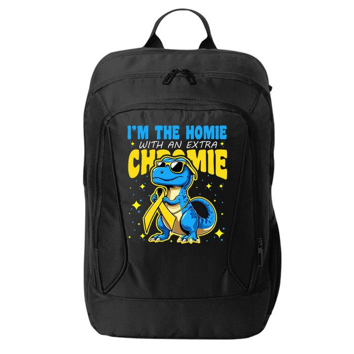 Down Syndrome Awareness Im The Homie With An Extra Chromie City Backpack