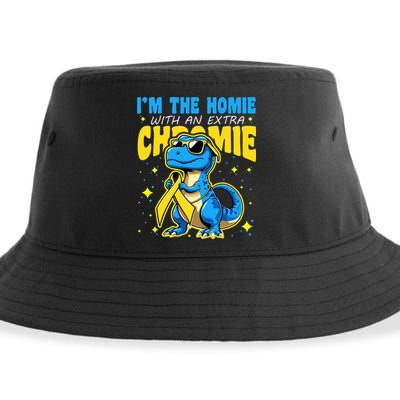 Down Syndrome Awareness Im The Homie With An Extra Chromie Sustainable Bucket Hat