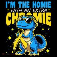 Down Syndrome Awareness Im The Homie With An Extra Chromie 7-Panel Snapback Hat