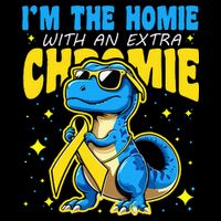 Down Syndrome Awareness Im The Homie With An Extra Chromie 16 in Basic Backpack