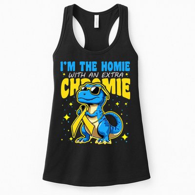 Down Syndrome Awareness Im The Homie With An Extra Chromie Womens Tank Top