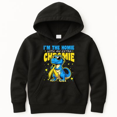 Down Syndrome Awareness Im The Homie With An Extra Chromie Kids Hoodie