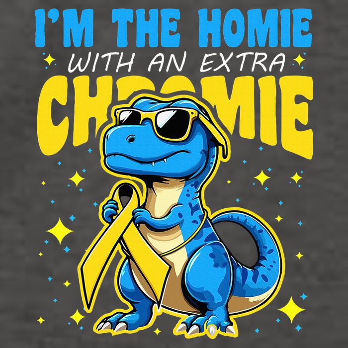 Down Syndrome Awareness Im The Homie With An Extra Chromie Vector Backpack