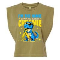 Down Syndrome Awareness Im The Homie With An Extra Chromie Garment-Dyed Women's Muscle Tee
