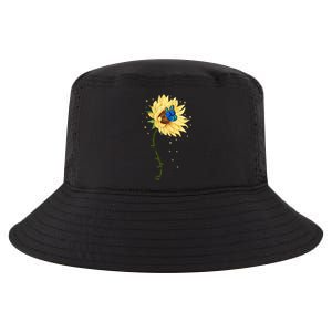 Down Syndrome Awareness Sunflower Butterfly Cool Comfort Performance Bucket Hat