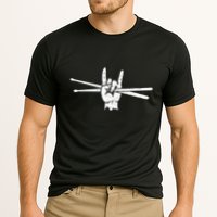 Drum Sticks Art Percussion Drum Player Cooling Performance Crew T-Shirt