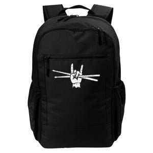 Drum Sticks Art Percussion Drum Player Daily Commute Backpack