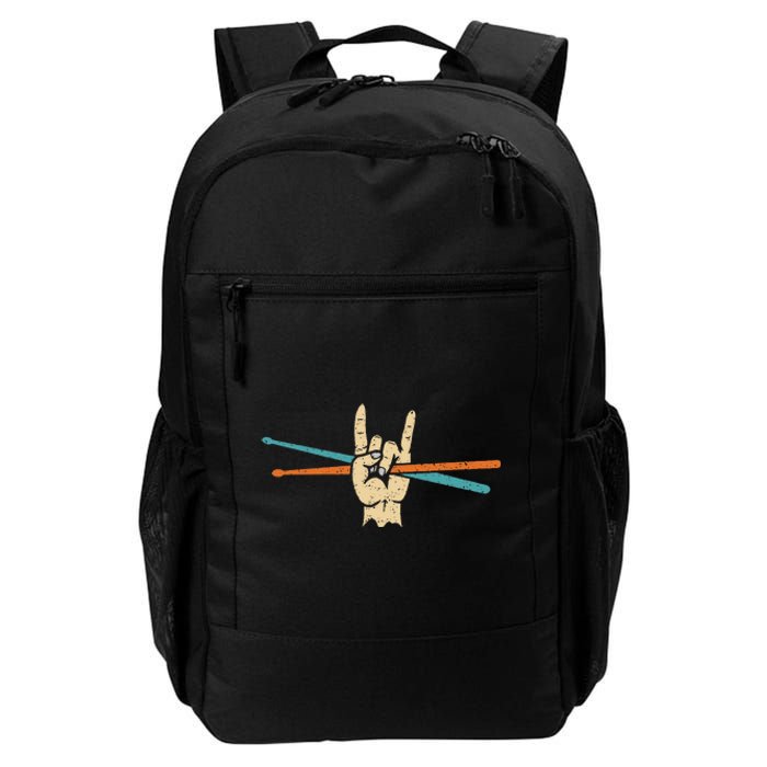 Drum Sticks Art Percussion Drum Player Daily Commute Backpack