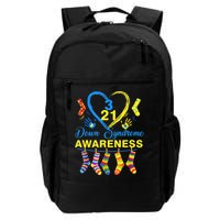 Down Syndrome Awareness Colorful Socks Backpack