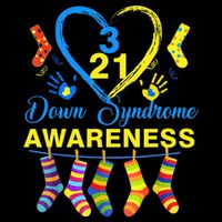 Down Syndrome Awareness Colorful Socks Backpack