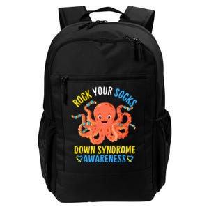 Down Syndrome Awareness Octopus Rock Your Sock Daily Commute Backpack