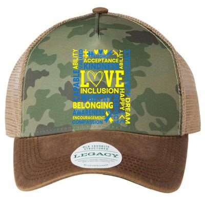 Down Syndrome Awareness Extra Chromosome Trisonomy 21 Legacy Tie Dye Trucker Hat