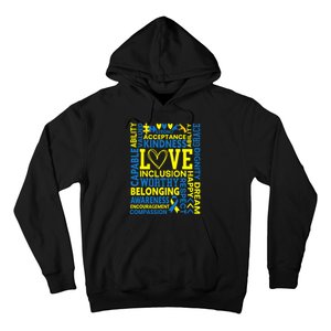 Down Syndrome Awareness Extra Chromosome Trisonomy 21 Hoodie