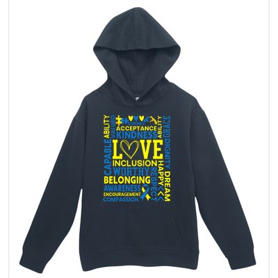 Down Syndrome Awareness Extra Chromosome Trisonomy 21 Urban Pullover Hoodie