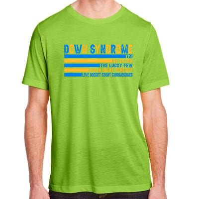 Down Syndrome Awareness Supporter Adult ChromaSoft Performance T-Shirt