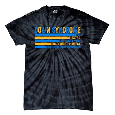 Down Syndrome Awareness Supporter Tie-Dye T-Shirt