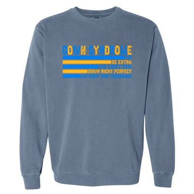 Down Syndrome Awareness Supporter Garment-Dyed Sweatshirt