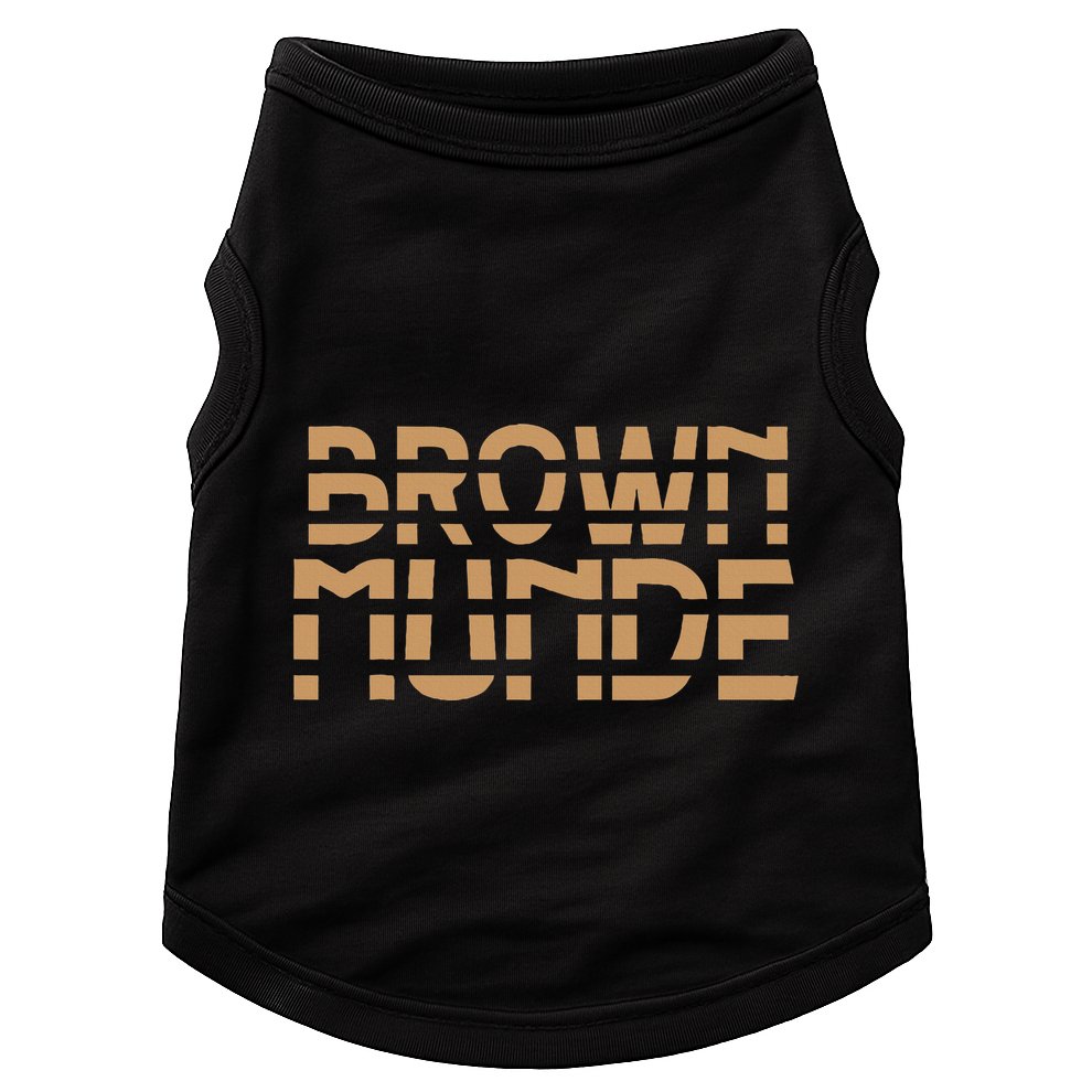 Desi South Asian Brown Munde Indian Doggie Tank