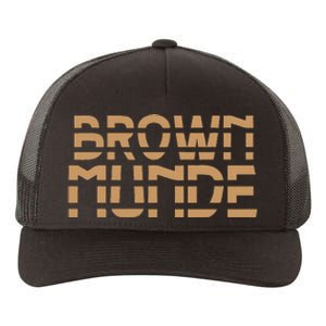 Desi South Asian Brown Munde Indian Yupoong Adult 5-Panel Trucker Hat