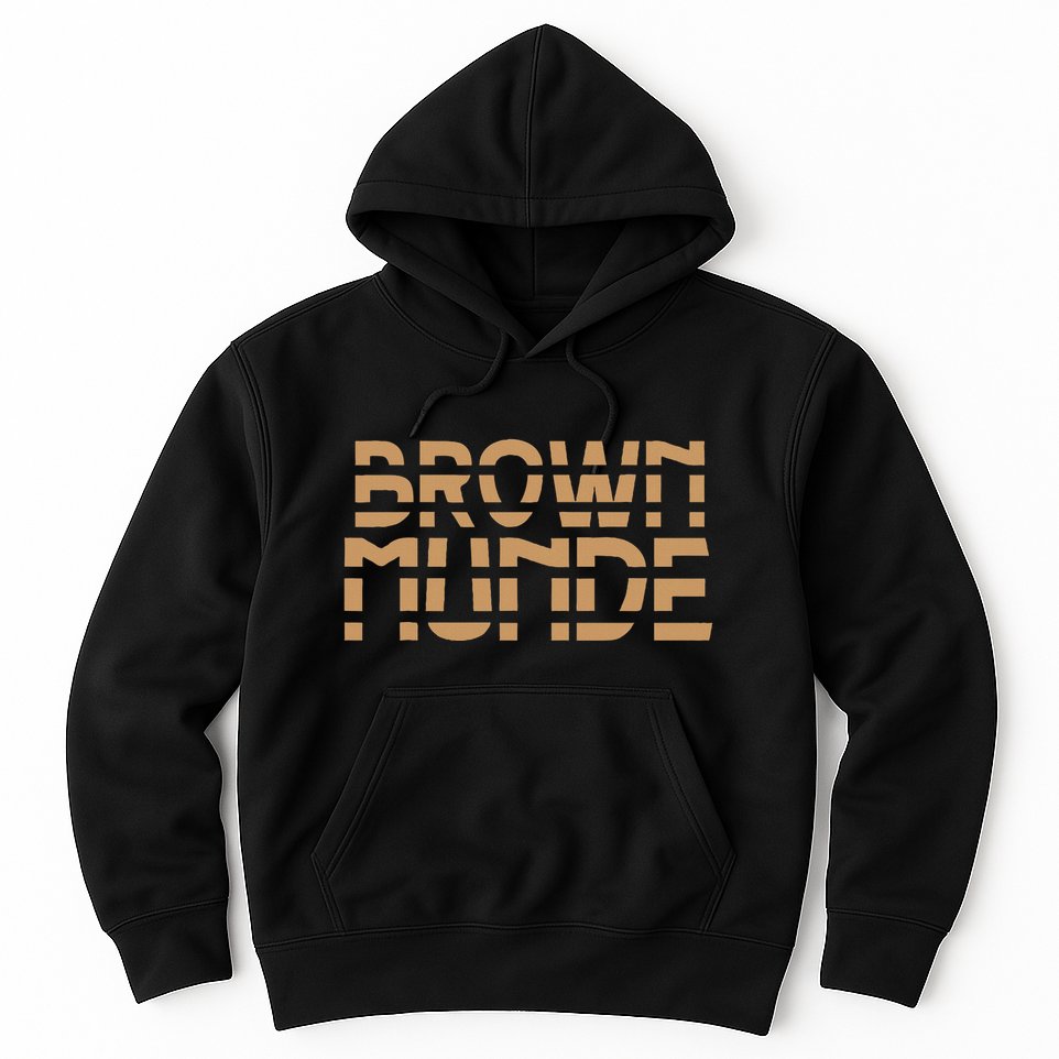 Desi South Asian Brown Munde Indian Hoodie