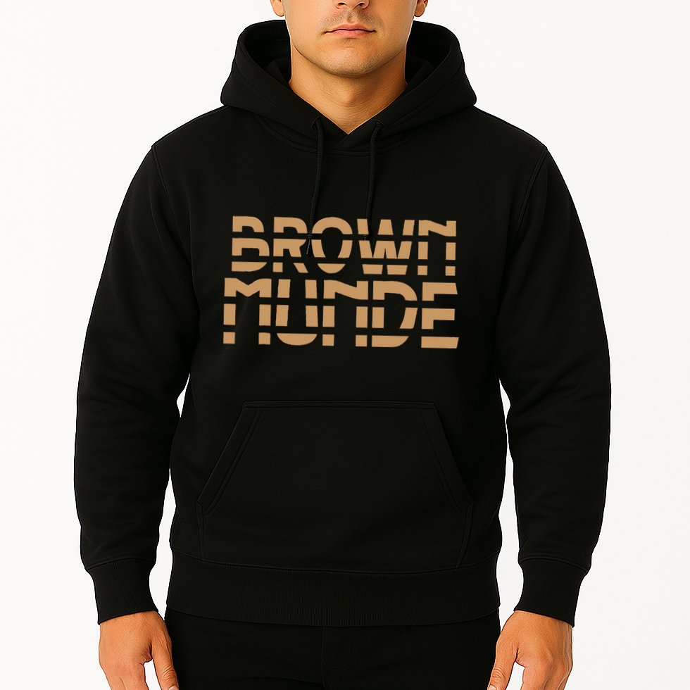 Desi South Asian Brown Munde Indian Hoodie