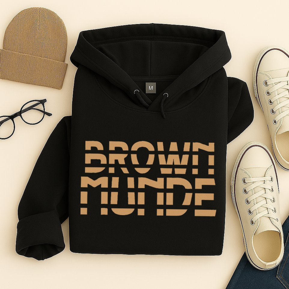 Desi South Asian Brown Munde Indian Hoodie