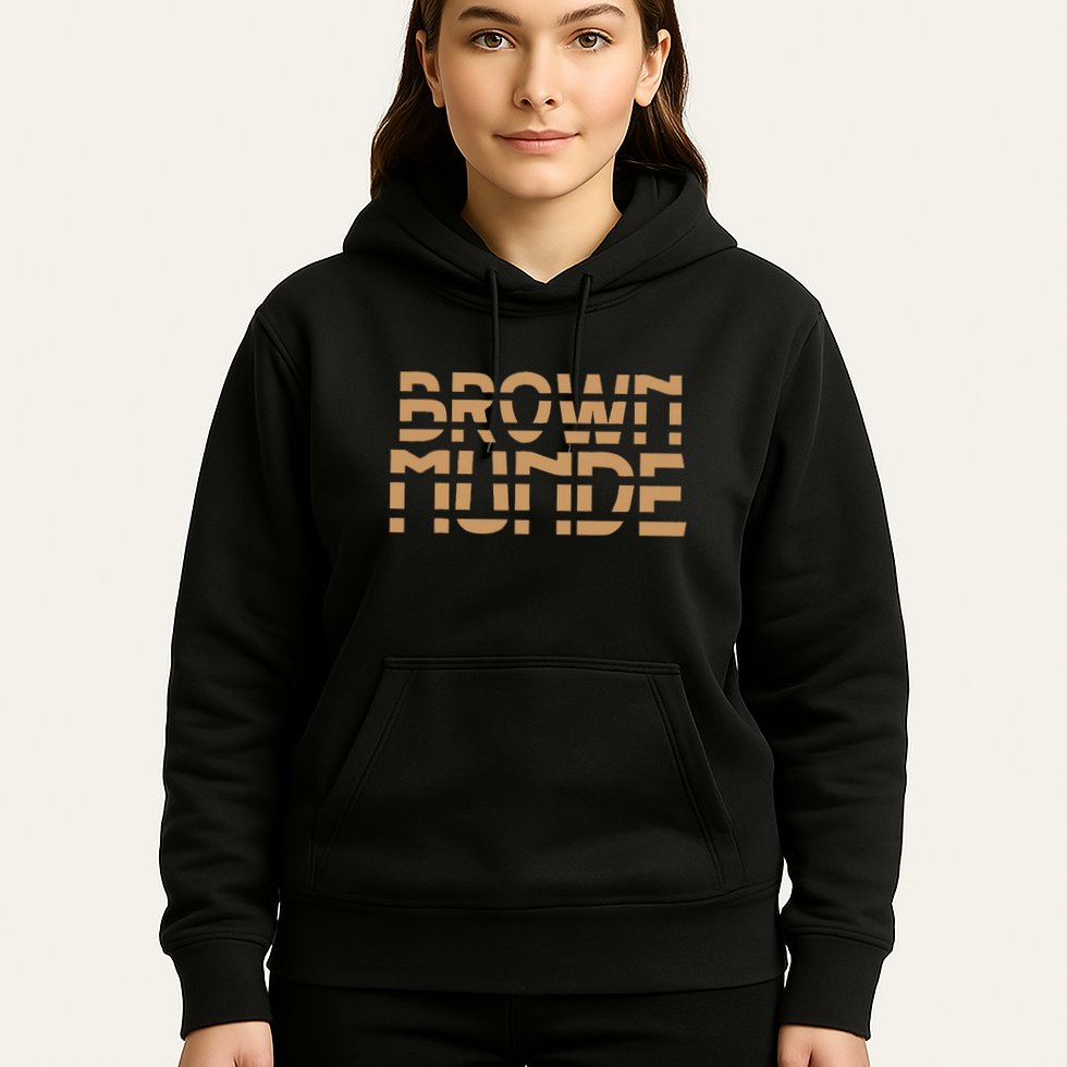 Desi South Asian Brown Munde Indian Hoodie