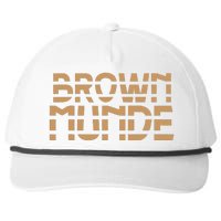 Desi South Asian Brown Munde Indian Snapback Five-Panel Rope Hat