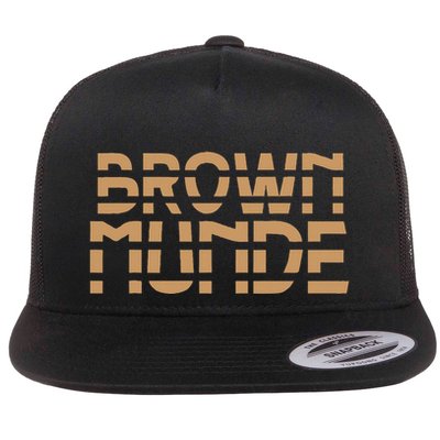Desi South Asian Brown Munde Indian Flatbill Hat