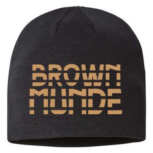 Desi South Asian Brown Munde Indian Sustainable Beanie