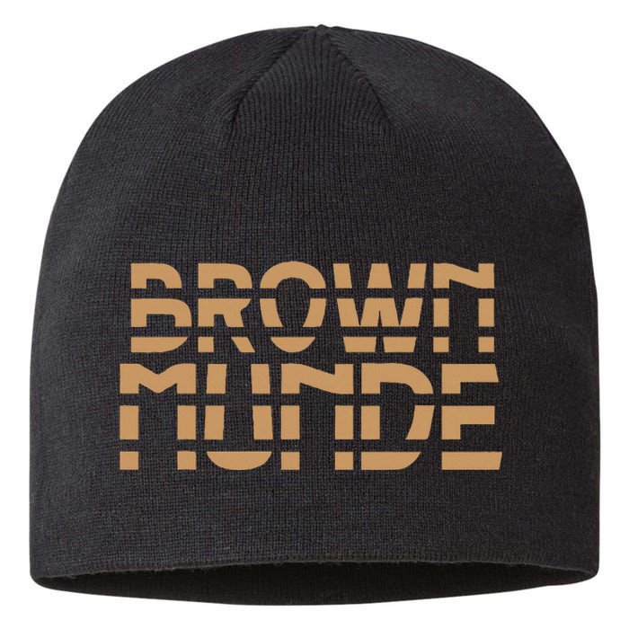 Desi South Asian Brown Munde Indian Sustainable Beanie