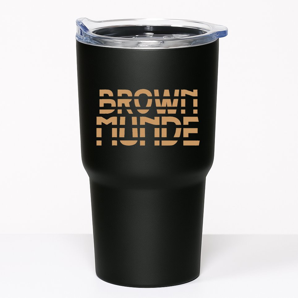 Desi South Asian Brown Munde Indian Tumbler