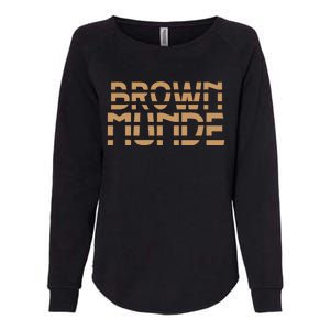 Desi South Asian Brown Munde Indian Womens California Wash Sweatshirt