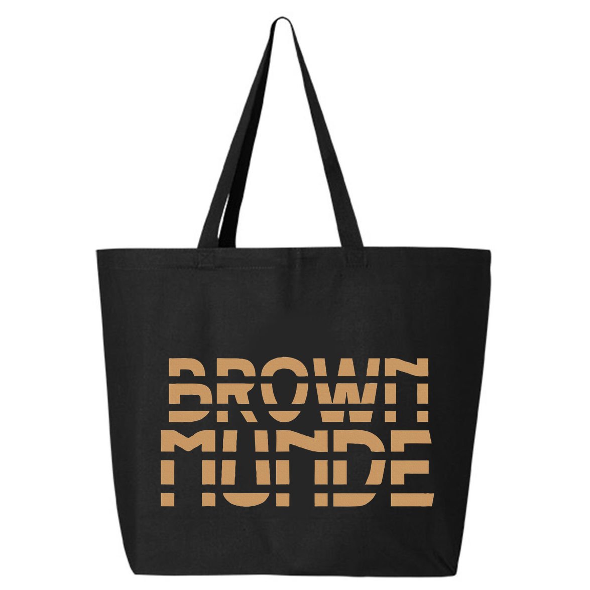 Desi South Asian Brown Munde Indian 25L Jumbo Tote