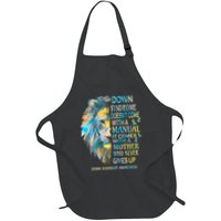 Down Syndrome Awareness Lion Survivor It Comes With A Mother Apron