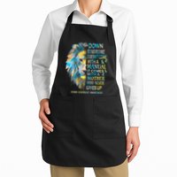 Down Syndrome Awareness Lion Survivor It Comes With A Mother Apron