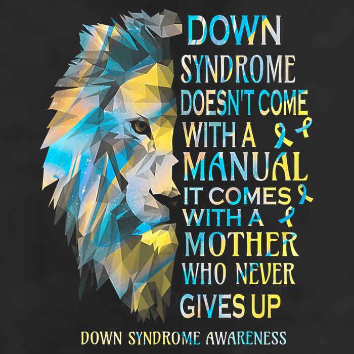Down Syndrome Awareness Lion Survivor It Comes With A Mother Adult Drive Performance Visor