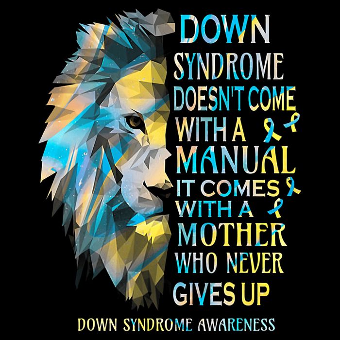 Down Syndrome Awareness Lion Survivor It Comes With A Mother Bucket Hat