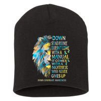 Down Syndrome Awareness Lion Survivor It Comes With A Mother Short Acrylic Beanie