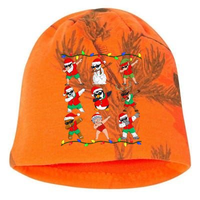 Dabbing Santa And Friends Christmas In July Xmas Kati - Camo Knit Beanie