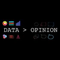 Data Science And Statistics Data Is Greater Than Opinion Cropped Pullover Crew