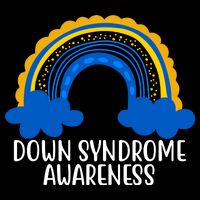 Down Syndrome Awareness Rainbow Impact Tech Backpack