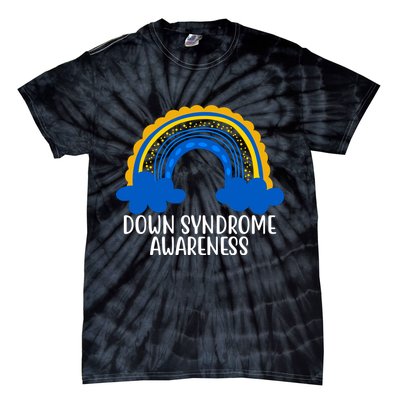 Down Syndrome Awareness Rainbow Tie-Dye T-Shirt