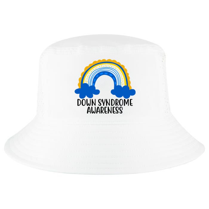 Down Syndrome Awareness Rainbow Cool Comfort Performance Bucket Hat