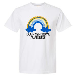 Down Syndrome Awareness Rainbow Garment-Dyed Heavyweight T-Shirt