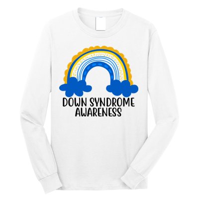 Down Syndrome Awareness Rainbow Long Sleeve Shirt