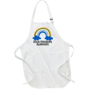 Down Syndrome Awareness Rainbow Full-Length Apron With Pockets